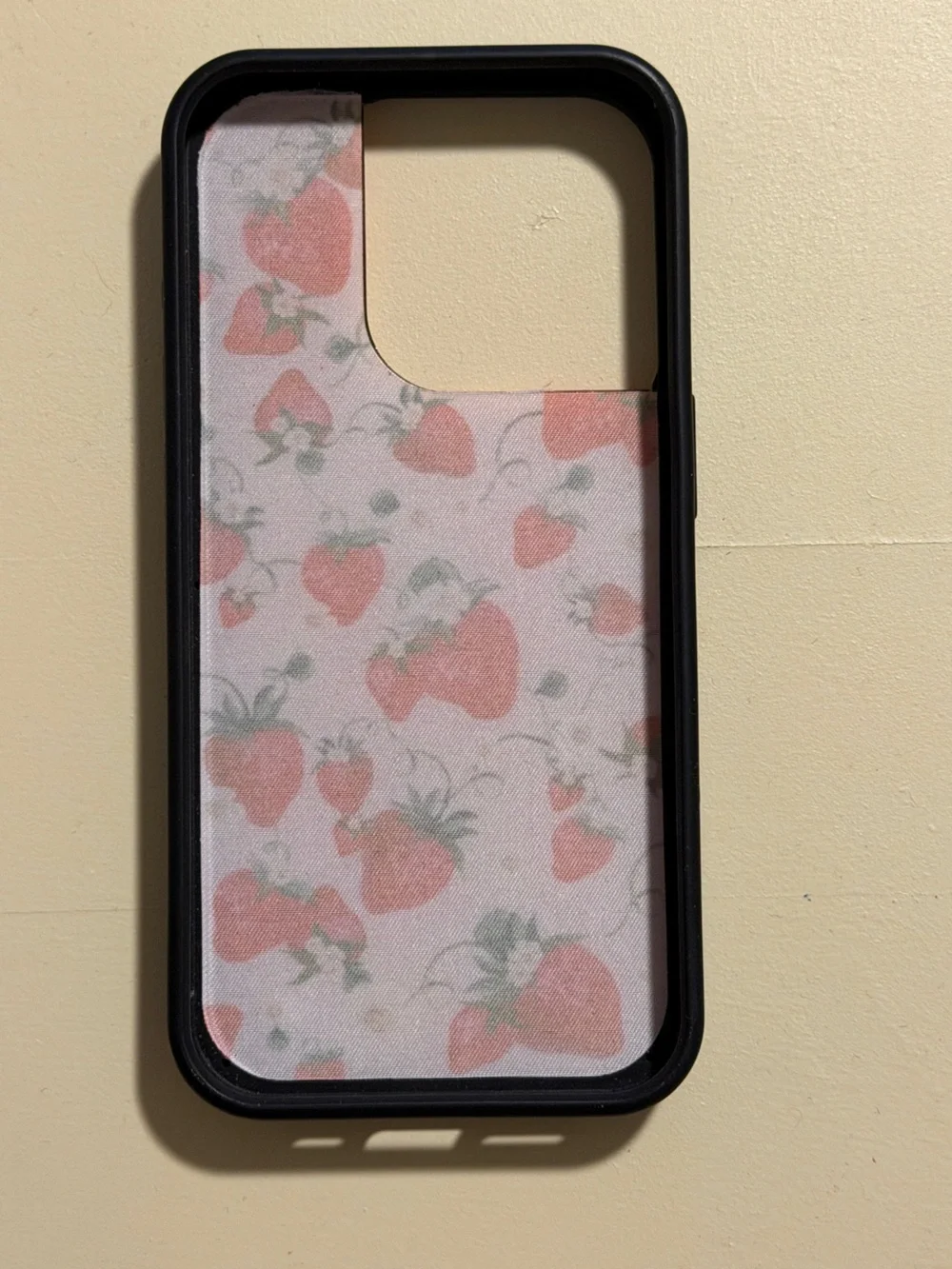 Wildflower Strawberry iPhone 15 Pro Case